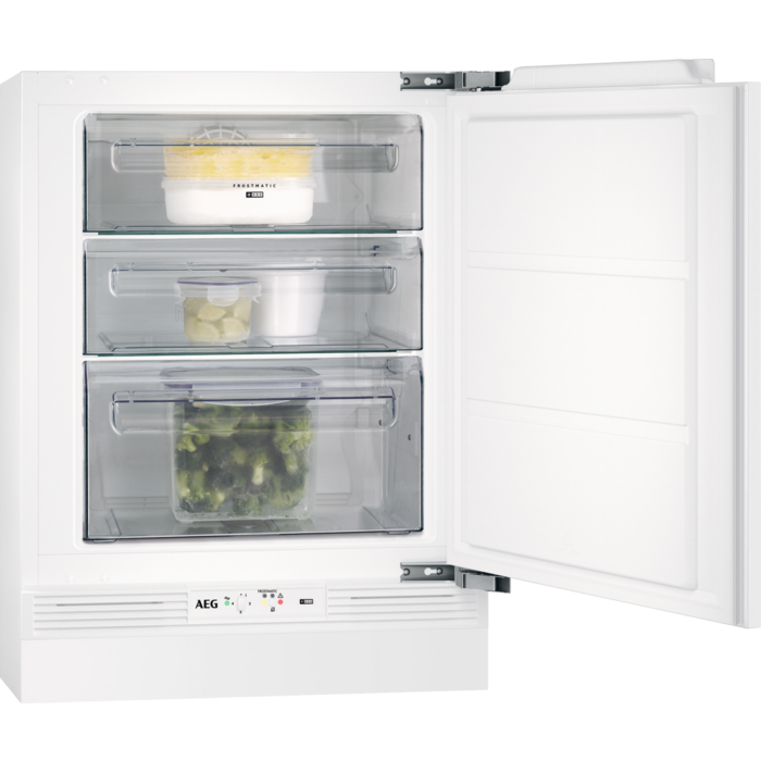 Aeg ABE682F1NF White No Frost Built-In Upright Freezer Uc