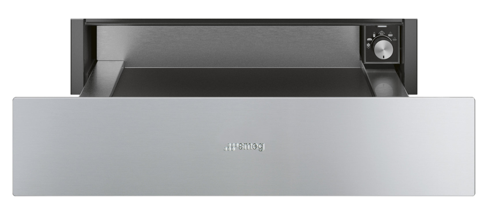 Photos - Warming Drawer Smeg CPR315X Stainless Steel 15Cm Handleless  