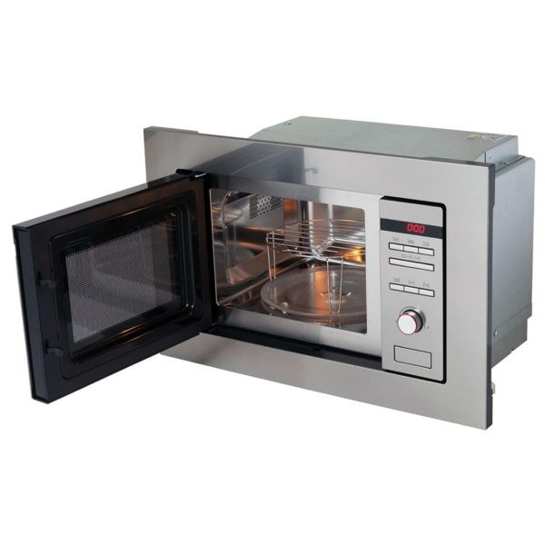 amica amm25bi built in microwave with grill