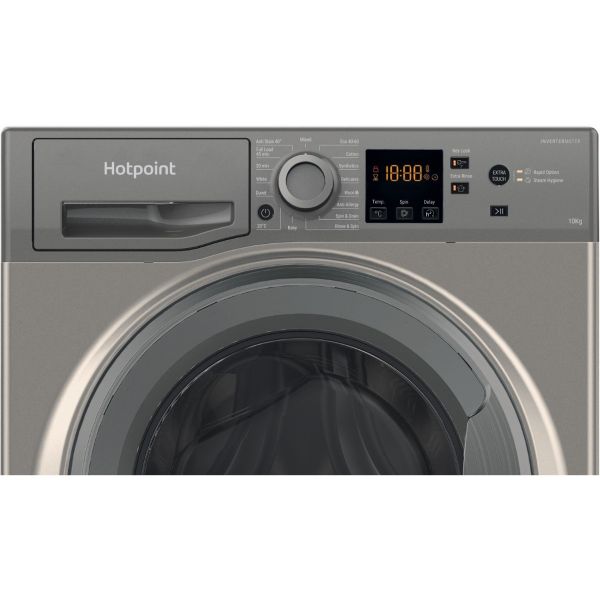 hotpoint nswm1045cwukn white 10kg freestanding washing machine