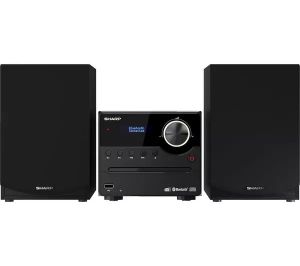 Sharp XL-B517D(BK) Wireless Hi-Fi Micro System - Black