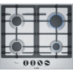Bosch PCP6A5B90 60cm 4 Burner Gas Hob - Stainless steel