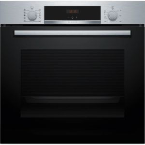 Bosch HQA534BS3B 59.4cm Built In Electric Single Oven - Stainless Steel