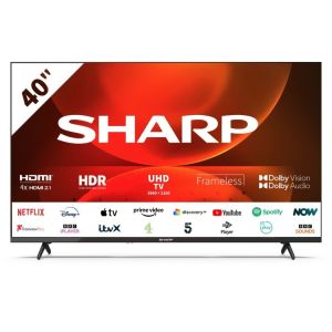 Sharp 2T-C40FH2KL2AB 40" Full HD LED Android Smart TV Chromecast