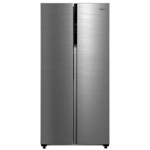 Midea MDRS619FIE46 Silver Fridge Freezer