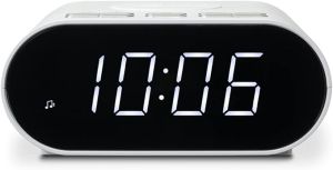 Roberts Radio ORTUSCHARGEW White FM Clock Radio