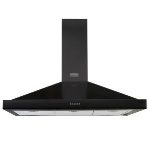 Stoves 444410241 Black Sterling Chimney Hood 1100