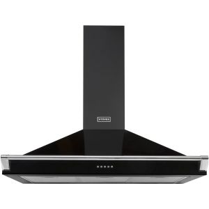 Stoves 444410243 Black - Silver Richmond 90Cm Hood