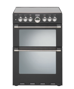 Stoves 444440990 Sterling 60cm Dual Fuel Cooker 600DF Black