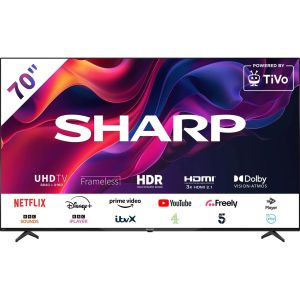 Sharp 4T-C50GK4245KB 50" 4K UHD Frameless Smart TiVo TV