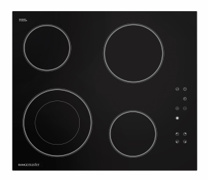 Rangemaster RMB60HPECGL/ 112250 60CM 4 Zone Ceramic Hob Black Glass