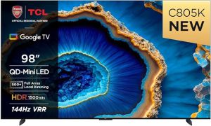 TCL 98C805K 98" 4K QLED Mini-LED HDR Google TV