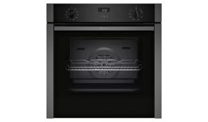 Neff B3ACE4AG3B 59.4cm Built In Electric Single Oven - Graphite Grey