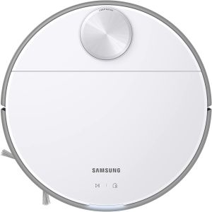 Samsung VR30T85513W/EU Jet Bot Robot Vacuum Cleane - 90 Minutes Run Time - Misty White
