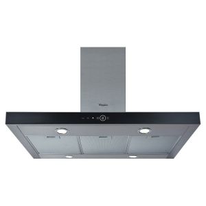 Whirlpool AKR504IX Absolute 100Cm Four Speed Touch Slider Island Hood