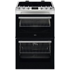 Aeg CCX1530ACM Stainless Steel 55Cm Wide Electric Cooker