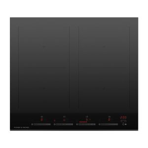 Fisher + Paykel CI604DTB4 Black 60Cm Black 4 Zone Induction Hob