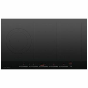 Fisher + Paykel CI905DTB4 Black Induction Hob, 90Cm, 5 Zones With Smartzone
