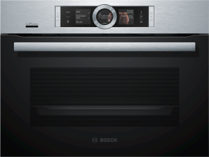 Bosch CSG656BS7B Steam, 4D HotAir + combination, 12 functions, Assist, touch TFT