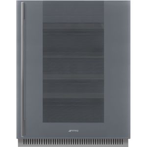 Smeg CVI138RS3 60cm Linea U/C Wine Cooler with Right Hand Hinge