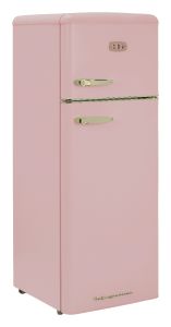 Cda Betty Tea Rose Retro 1194120 top mount freestanding fridge freezer