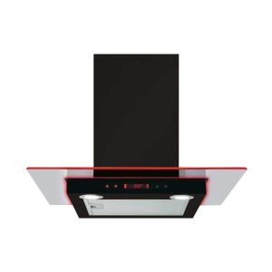 CDA EKN60BL Flat glass extractor with edge lighting, Ducted/re-circulating, Edge lighting in 3 colours