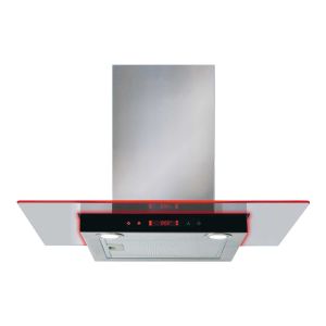CDA EKN70SS Flat glass extractor with edge lighting, Ducted/re-circulating, Edge lighting in 3 colours
