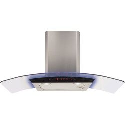 CDA EKP90SS curved glass extractor 