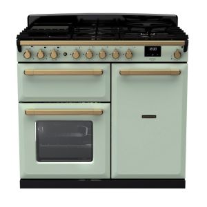 Rangemaster ESDL100DFPMNT/AB1 Estel Deluxe 100cm Dual Fuel Mint