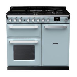 Rangemaster ESDL100DFPMSB/CM1 Estel Deluxe 100cm Dual Fuel Misty Blue