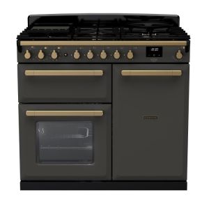 Rangemaster ESDL100DFPSLT/AB1 Estel Deluxe 100cm Dual Fuel Slate