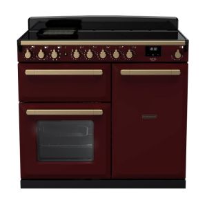 Rangemaster ESDL100EIPBOR/AB1 Estel Deluxe 100cm Induction Bordeaux