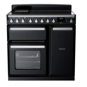 Rangemaster ESDL90EIPGBL/CM1 Estel Deluxe 90cm Induction Gloss Black