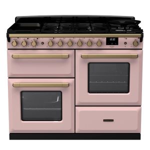 Rangemaster ESDLO110DFPPPK/AB1 Estel Deluxe OC 110cm Dual Fuel Pale Pink