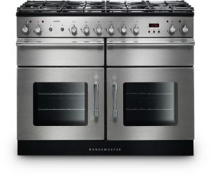 Rangemaster ESP110DFFSS/C 121340 ESPRIT 110 Dual Fuel. ST/ST CHROME