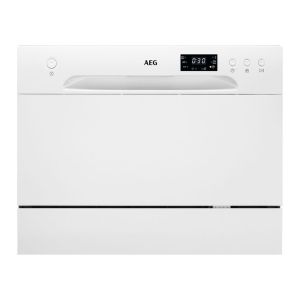 Aeg FFB21200CW Compact Countertop Dishwasher