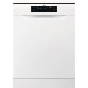 Aeg FFB73727PW Freestanding 60cm Dishwasher, XXL Capacity, 7000 Series, MaxiFlex, 14 Place Settings