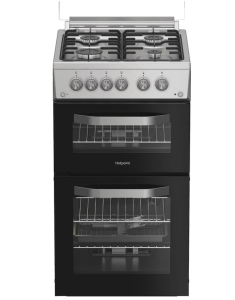 Hotpoint HDG5GCX Hotpoint Hdg5gcx - Inox 50Cm Gas Double Cooker