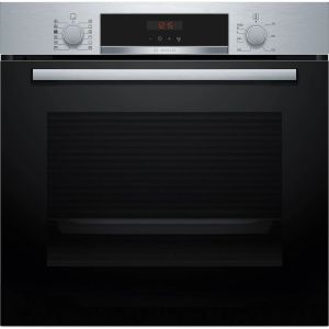 Bosch HQA574BS3B 59.4cm Built In Electric Single Oven - Stainless Steel