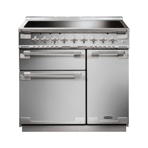 Rangemaster 107930 Elise 90cm Induction Range Cooker In Stainless Steel