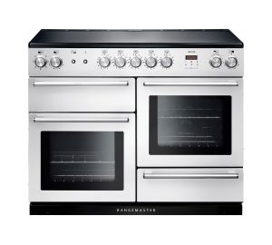 Rangemaster Nexus 110 cm Induction 106170 White and Chrome