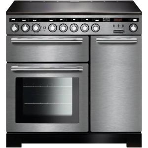 Rangemaster 90cm Induction Encore Deluxe Range Cooker 117330 Stainless Steel