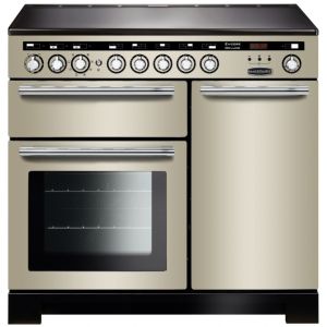 Rangemaster 100cm Induction Encore Deluxe Range Cooker 117360 Ivory and Chrome