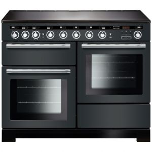 Rangemaster 110cm Induction Encore Deluxe Range Cooker 117390 Slate and Chrome