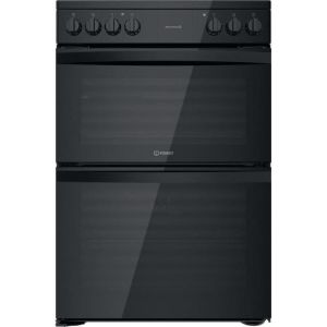 Indesit ID67V9KMB/UK 60Cm Electric Double Cooker