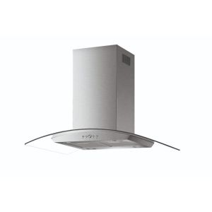 Cata ISLA90SS 90cm Stainless Curved Glass Island Hood