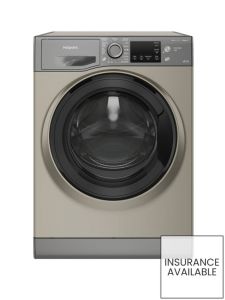 Hotpoint NDB8635GK Anti-Stain NDB 8635 GK UK 8+6KG Washer Dryer with 1400 rpm - Graphite