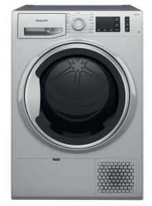 Hotpoint NTM1182SSKUK 8kg Crease Care Heat Pump Dryer NT M11 82SSK UK - Silver