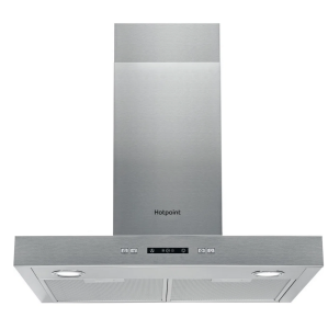Hotpoint PHBS67FLLIX S-Steel 60Cm Box Style Chimney Hood