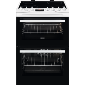 Zanussi ZCV69360WA White 60Cm Cooker Ceramic Top